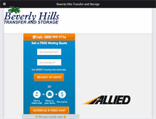 Tablet Screenshot of beverlyhillstransfer.com